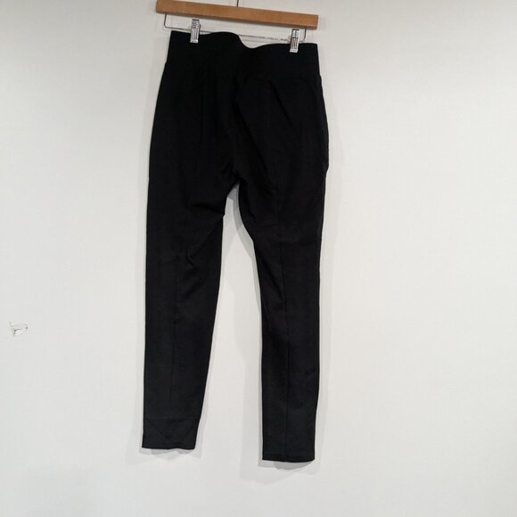 Ann Taylor Stretch Legging Pants with Zipper Pockets Black Size Small - Picture 3 of 5